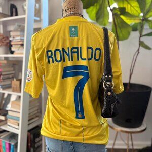 2023/24 Al Nassr Authentic Home Jersey Number 7 Ronaldo